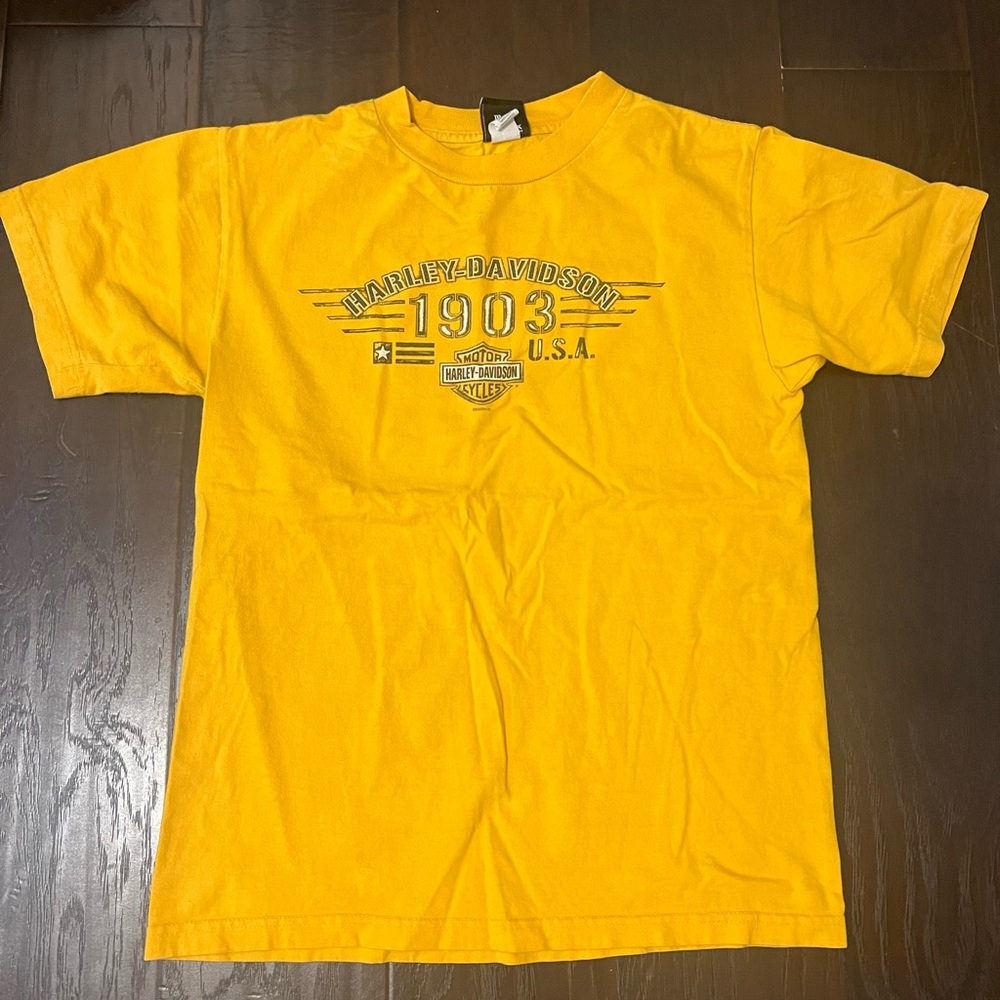vtg harley shirt, good condition